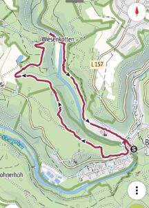 Die Wanderstrecke