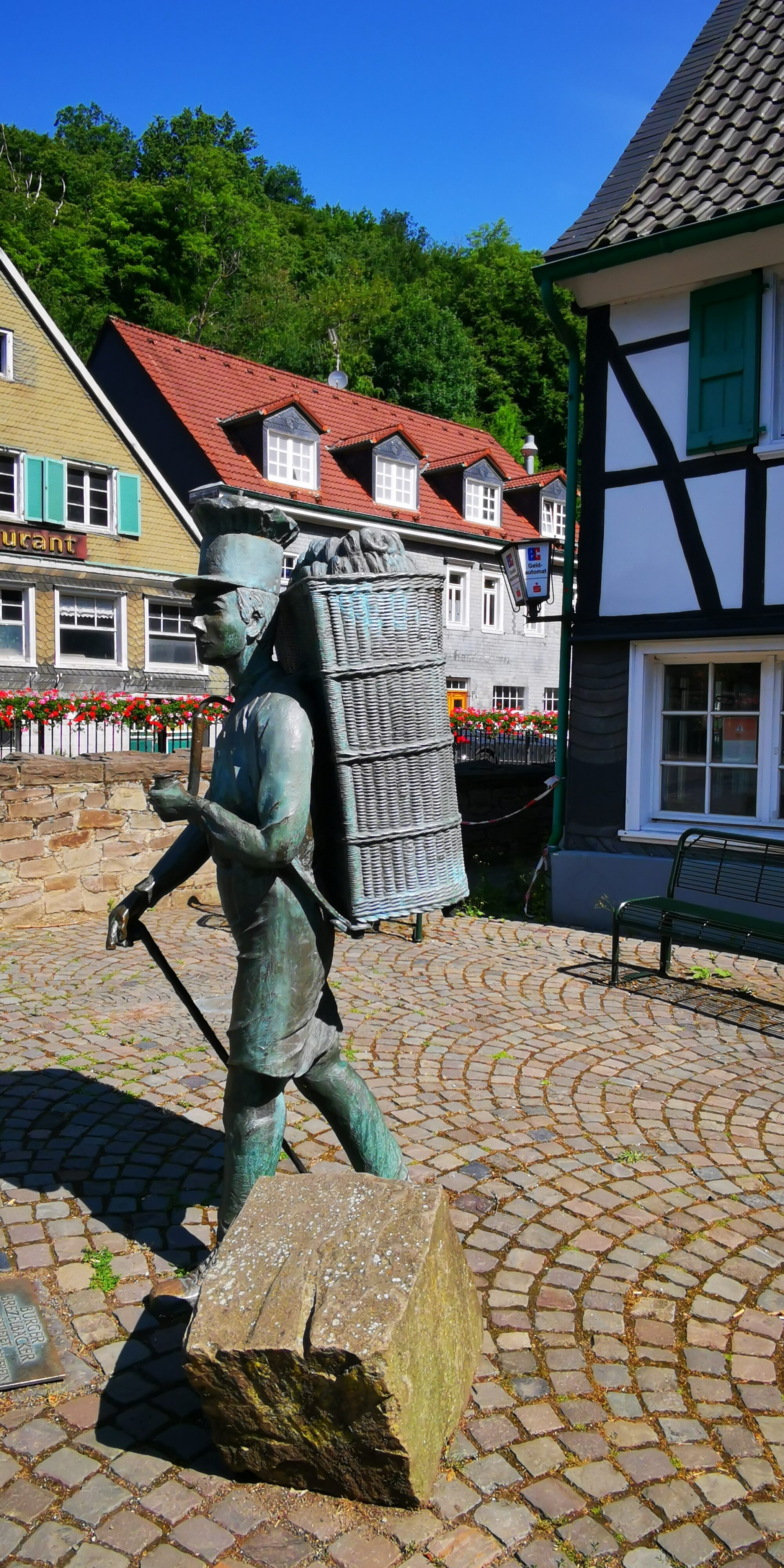 Denkmal eines Kiepenkerl