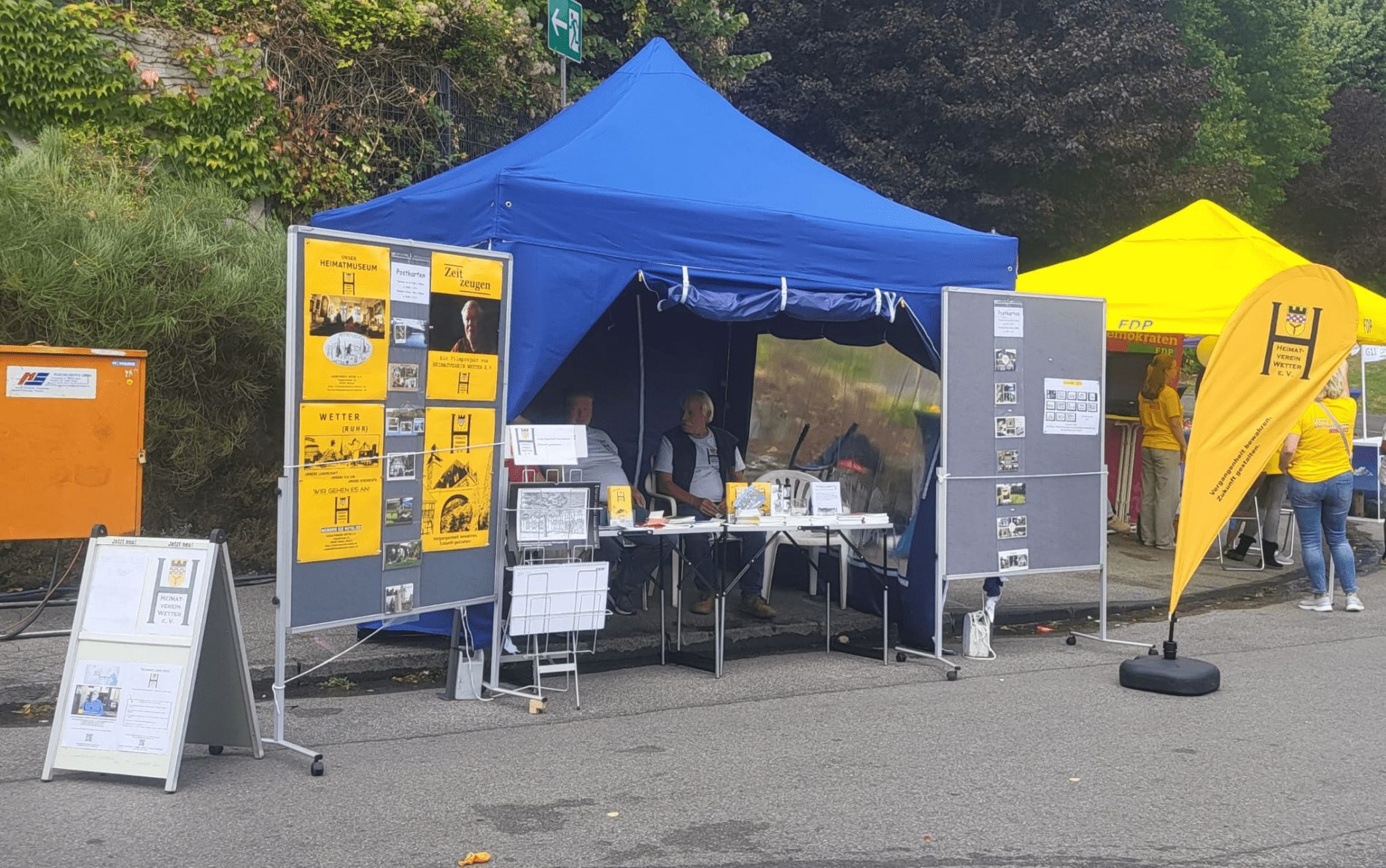 Stand des Heimatverein Wetter auf dem Seefest