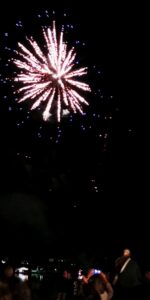 Feuerwerk auf dem Seefest