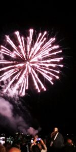 Feuerwerk auf dem Seefest