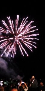 Feuerwerk auf dem Seefest