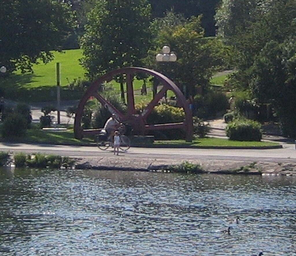 Schwungrad am Harkortsee